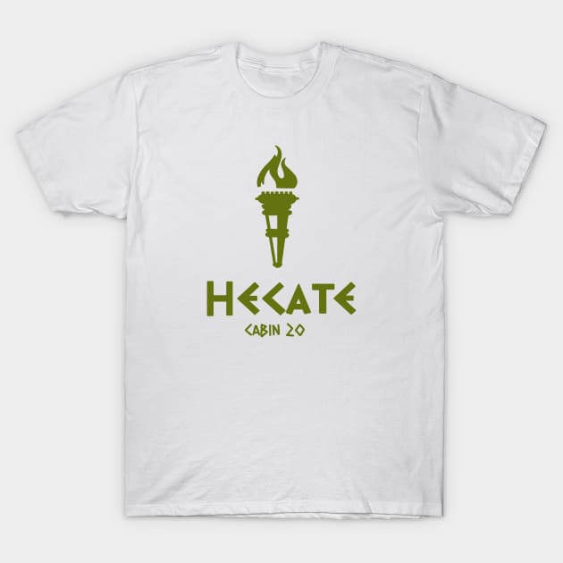 Hecate symbol cabin 20 T-Shirt by maxtrology